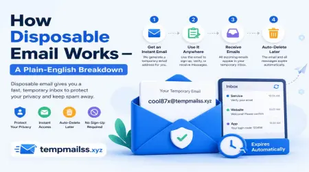 How Disposable Email Works-A Plain-English Breakdown